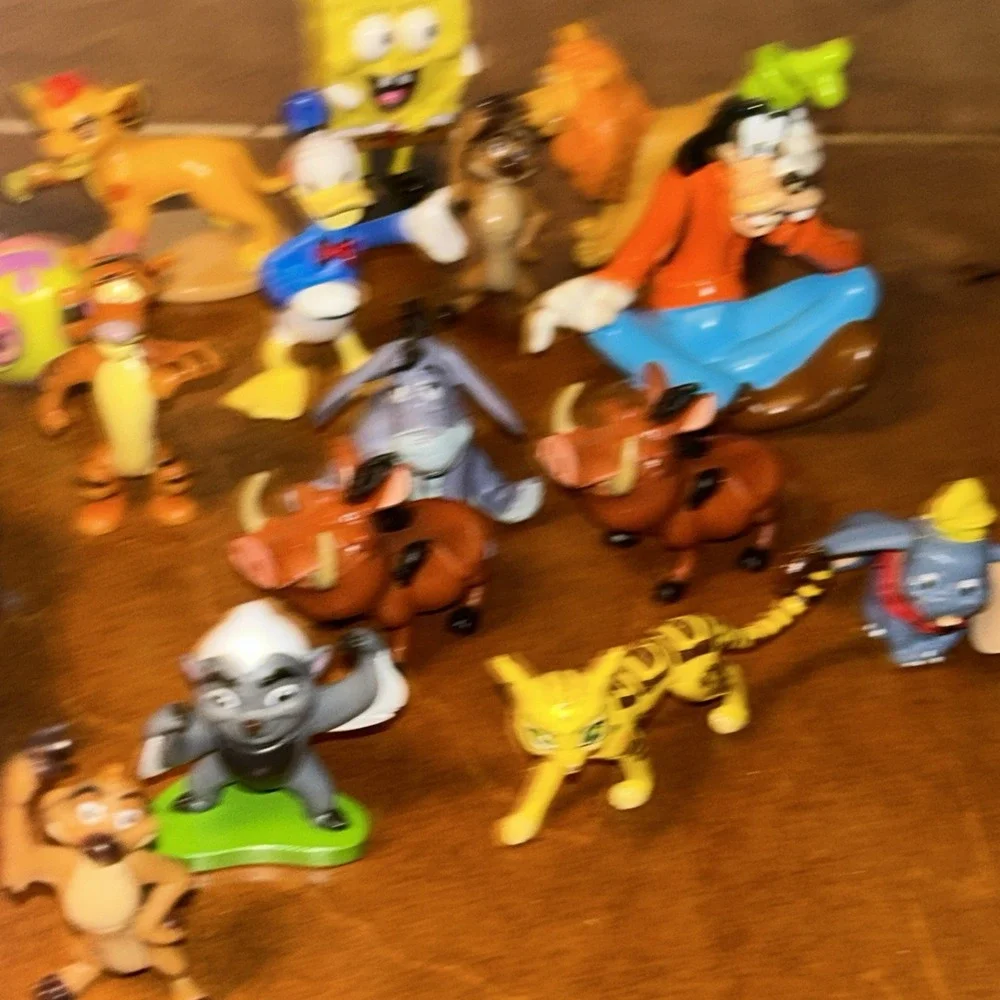 Disney PVC Cake Topper Figures Lion King & More D1
